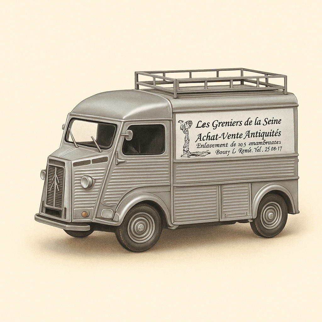 Citroën type H antiekgrijs