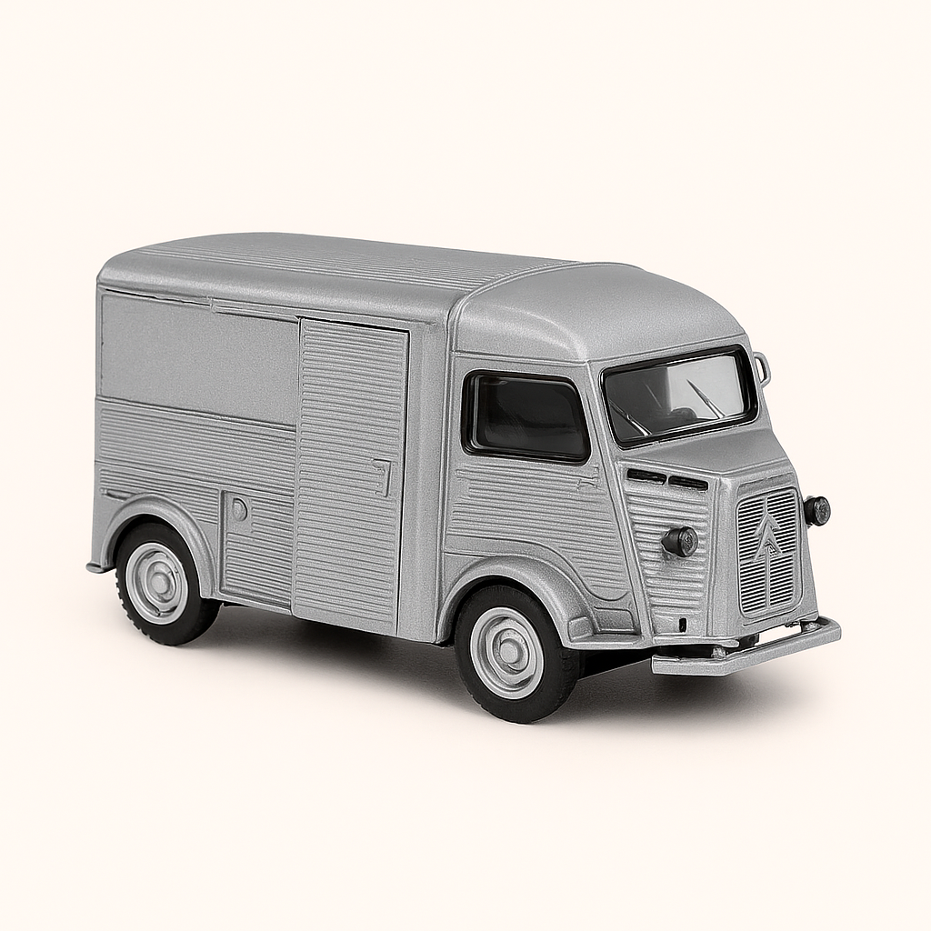 1948 grijze Citroën type H (1200 kg bestelwagen)