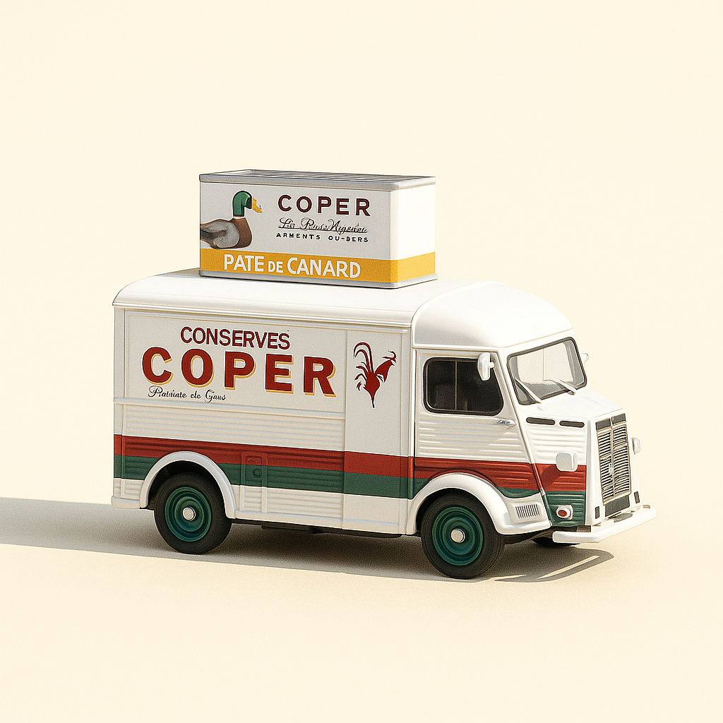 1962 Citroën type HY bewaard COPER - LE BASTARD