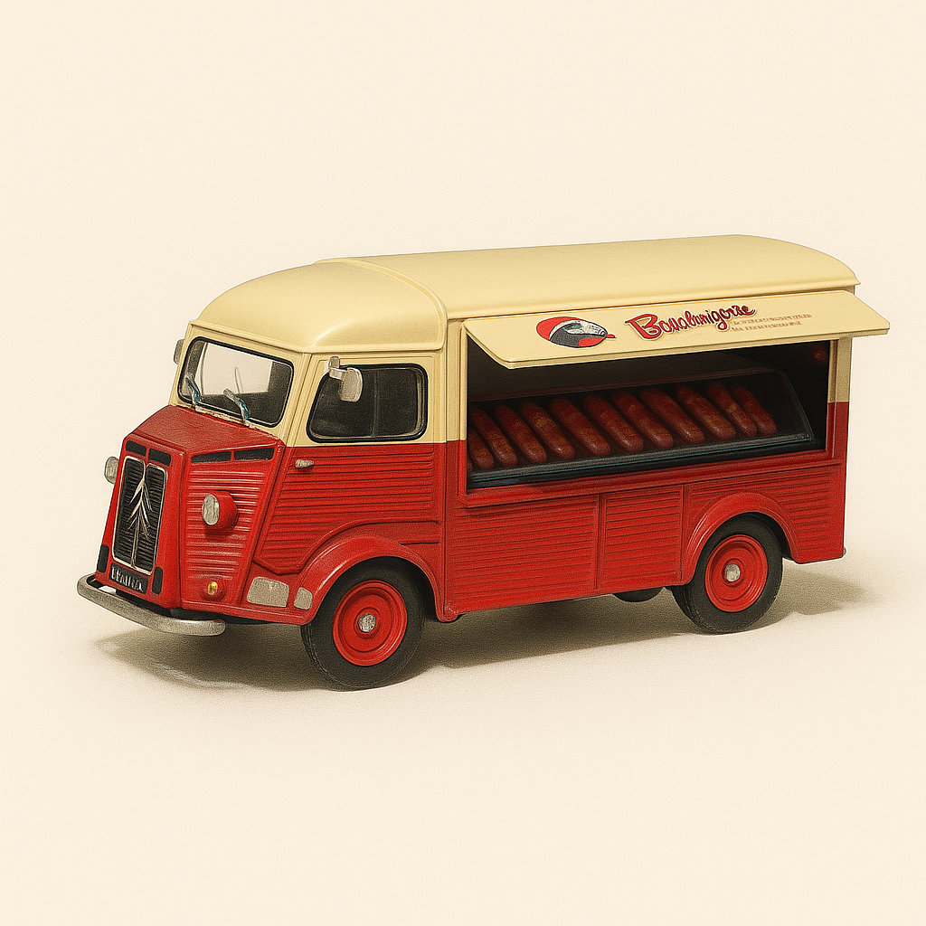 1964 Citroën type HY mobile store 1500 kg - horse butcher