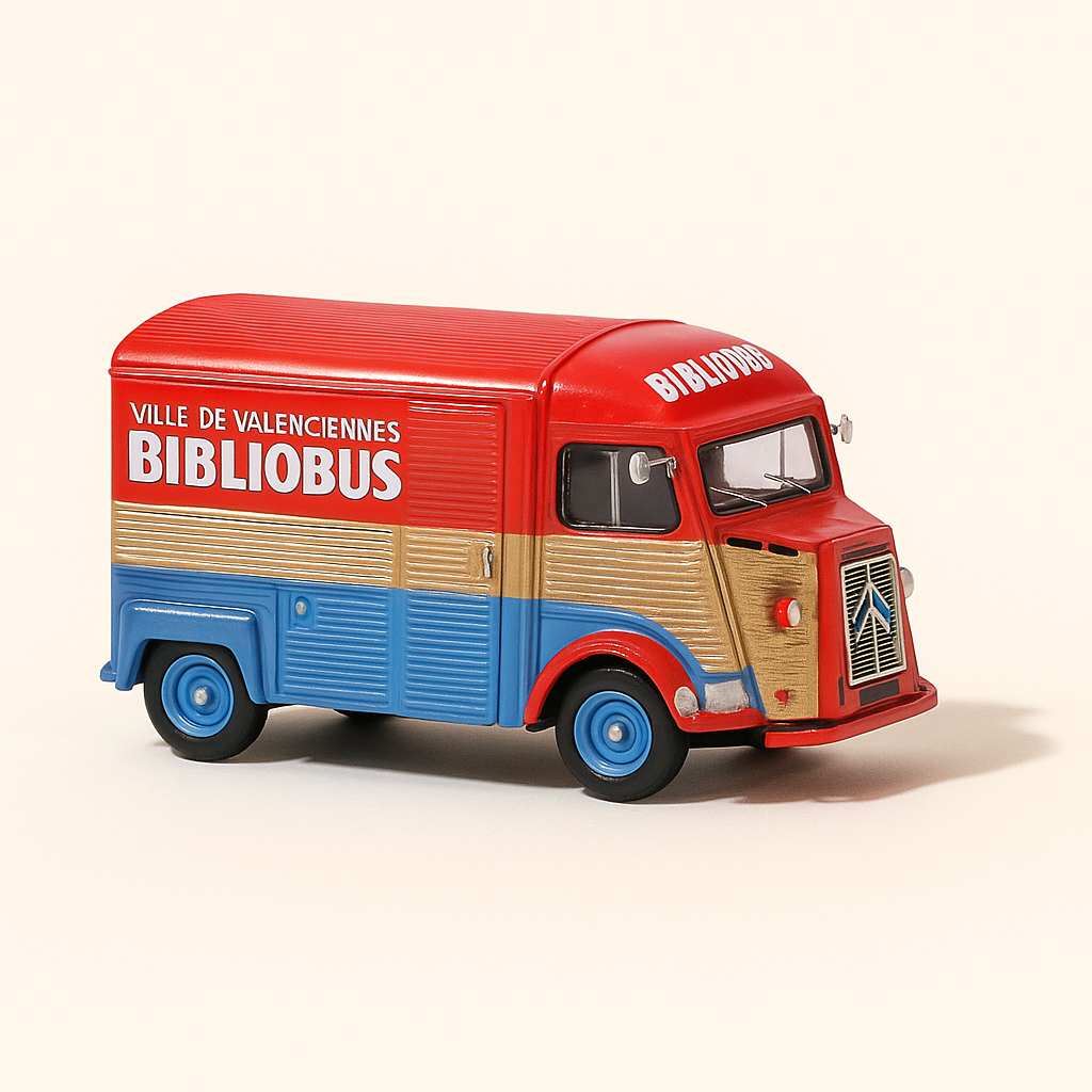 Citroën type HY-IN2 from 1970, 1600 diesel van, BIBLIOBUS