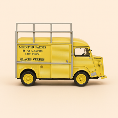 Photo professionnelle de la voiture miniature Citroen Type Hz De 1949 Vitrier 850 Kg - Image clean haute qualité