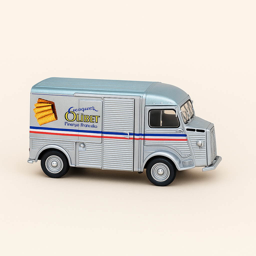 Citroën type HZ uit 1962 OLIBET koekjes 850 kg