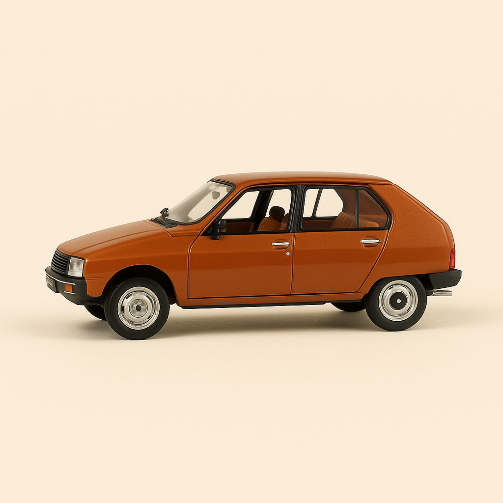 Bruine Citroën Visa Club uit 1979