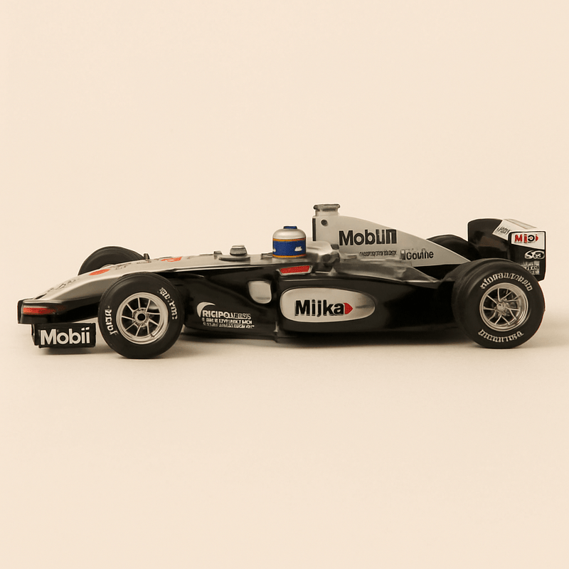 McLaren Mercedes MP4/14 Schwarz, Grau und Weiß Nummer 1 von 1999 (Formel 1)