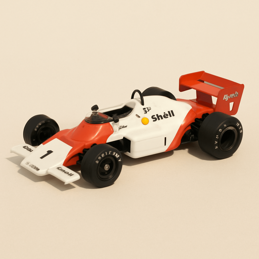 Lotus 72D Ford arancione e bianca numero 1 del 1972 (Formula 1)