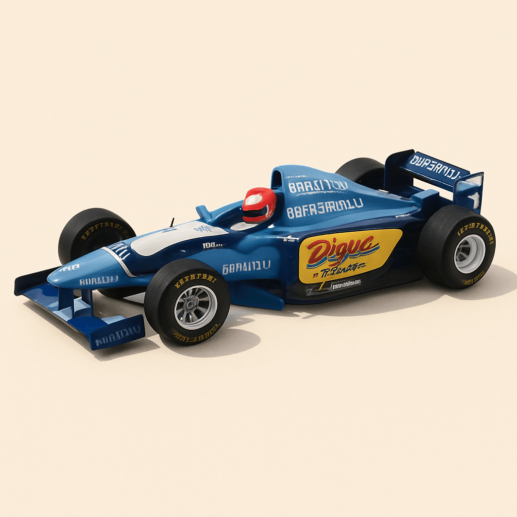 Benetton Renault B 195 blo Nummer 2 (Formel 1) MINICHAMPS