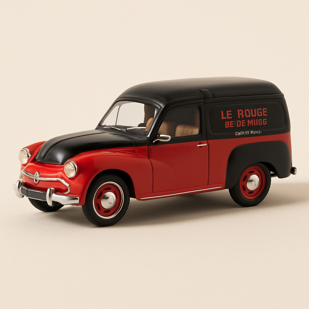 Panhard Dyna X rout a schwaarz Blech (Le Rouge et le Noir Parfumen) ELIGOR