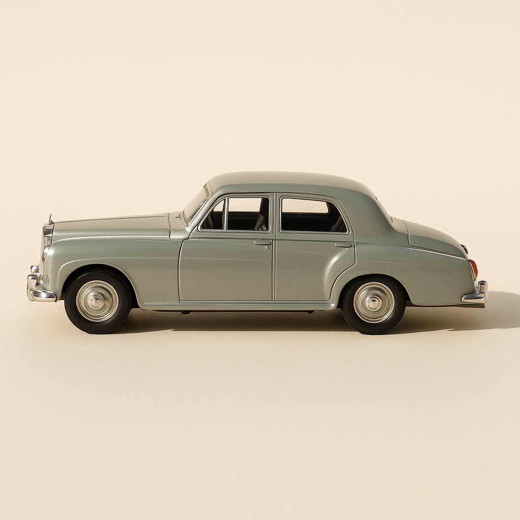 Peugeot 403 Luxusgrou Sedan aus 1954 (Solido Skala 1/18)