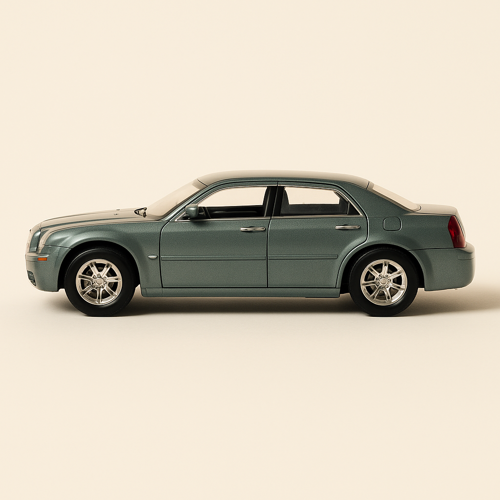 Chrysler 300 verde scuro (scala 1/18) - Maisto