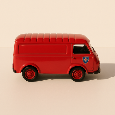 Renault 1000 kg rouge POMPIERS (les petits utilitaires français) - Image haute qualité