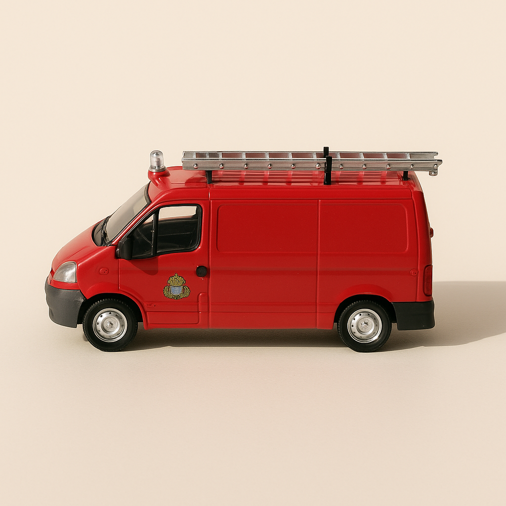 Renault Red Fireement (Solido Referenz 2144)
