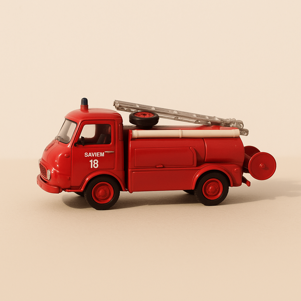 Saviem 1st aid FIREFIGHTERS (Solido reference 2101)