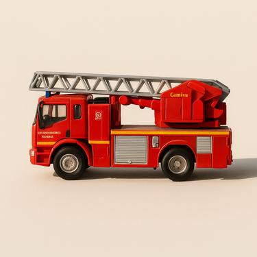 Camion POMPIERS Renault Camiva EPSA 18 m de 2001 - Image haute qualité