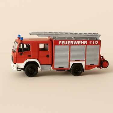 Camion POMPIERS Ivéco Magirus LF 16-12 (Italie et Allemagne) - Image haute qualité