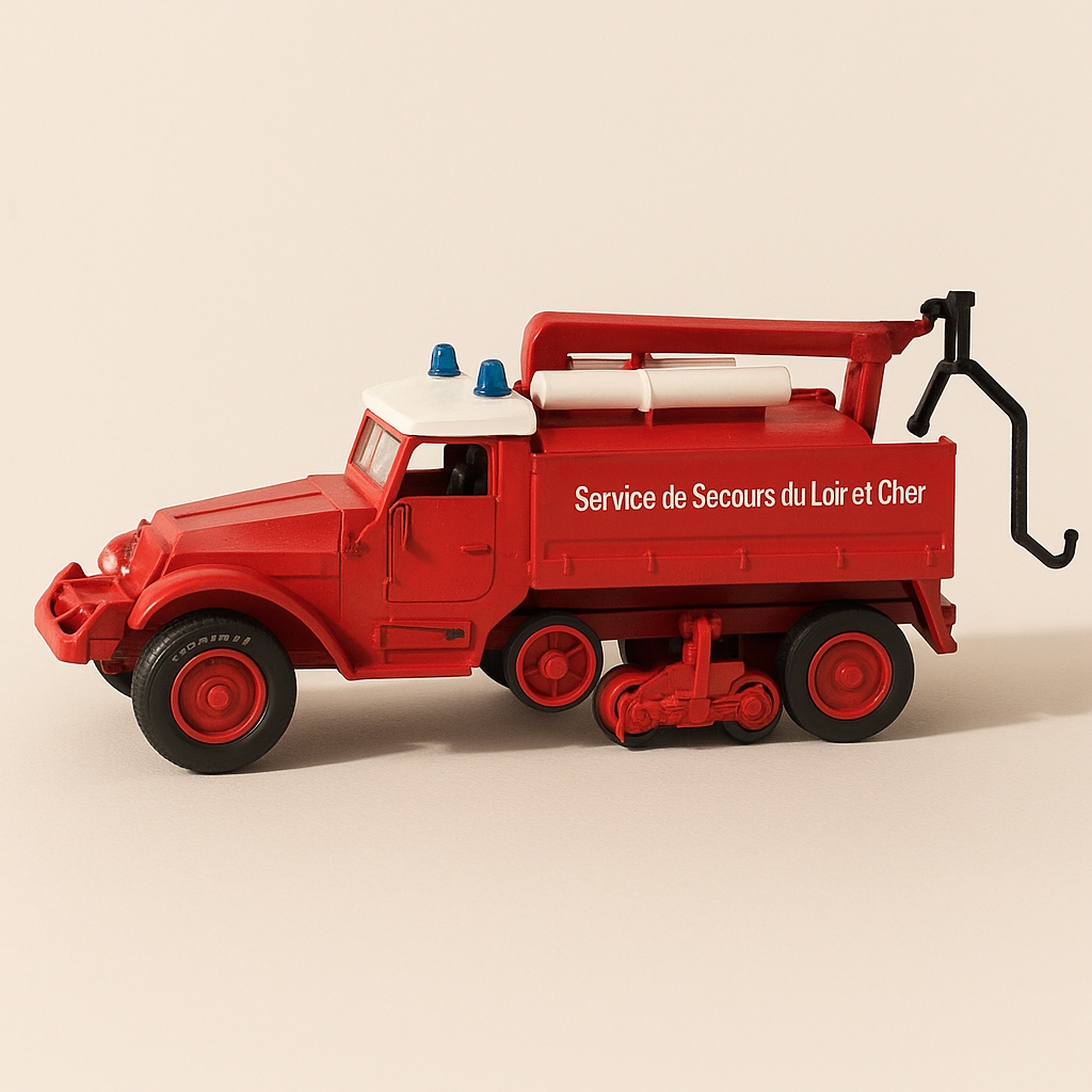 Semicingolato VIGILE DEL FUOCO (scatola in plexiglas)