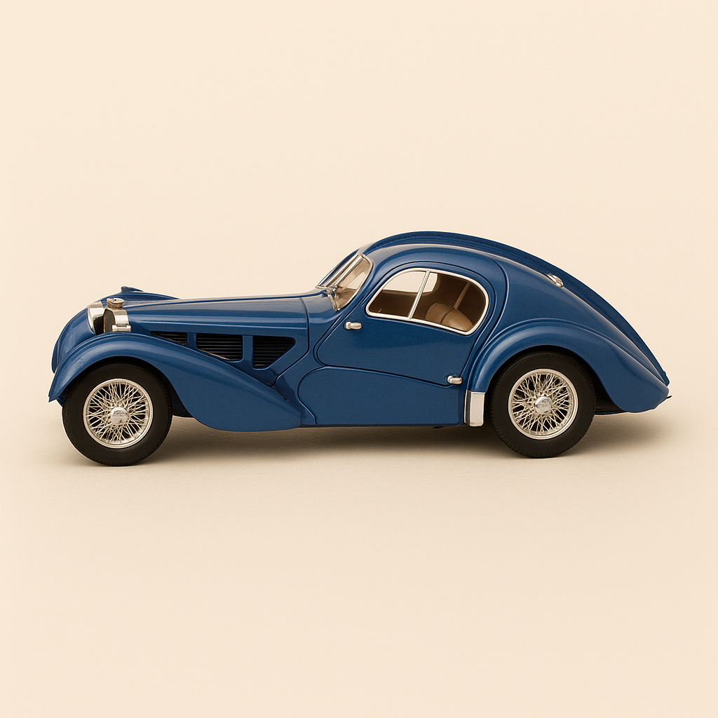 Bugatti 57SC Atlantic blu del 1938
