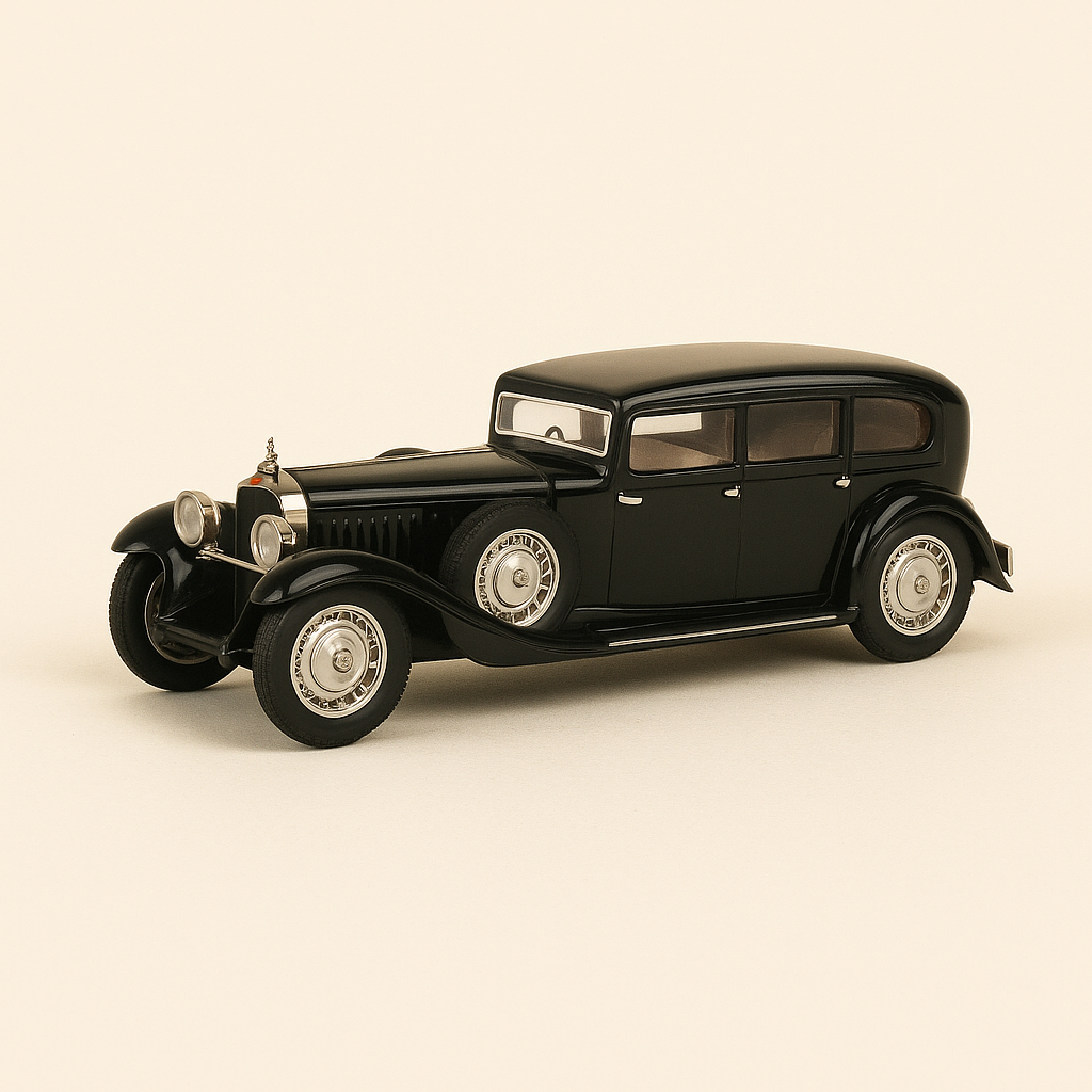 Bugatti Type 41 Royale Parkward Limousine del 1933 in nero