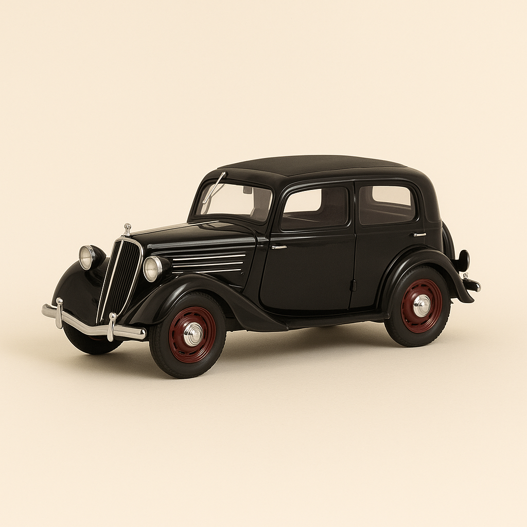 Simca-Fiat 6CV noire de 1935 - Image haute qualité