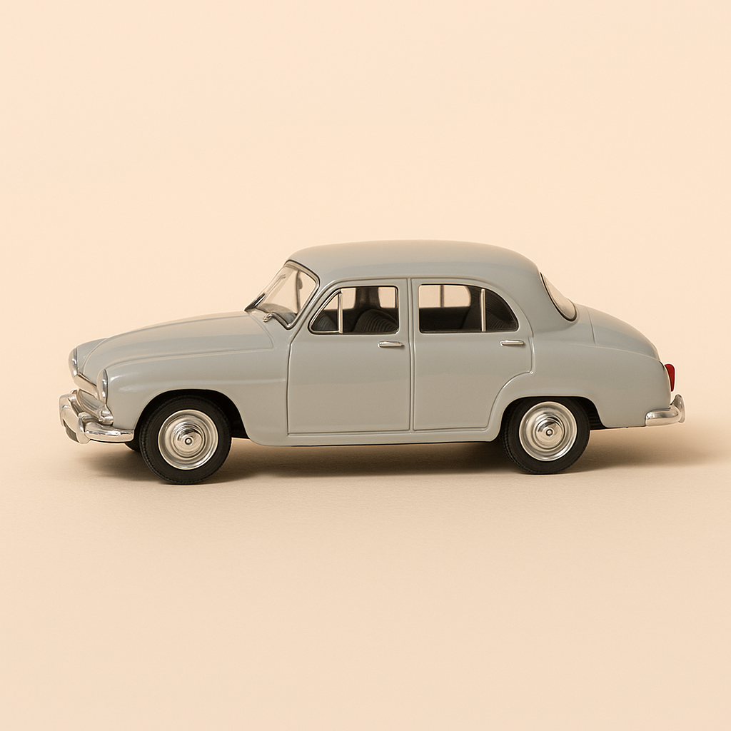 1954 gris Simca Aronde (caja plexi)