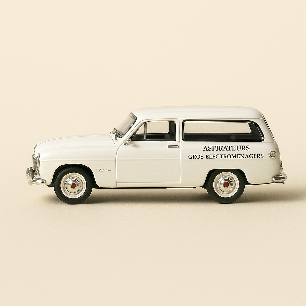 Simca Aronde Châtelaine branco - The Nationale 7 - A rota azul