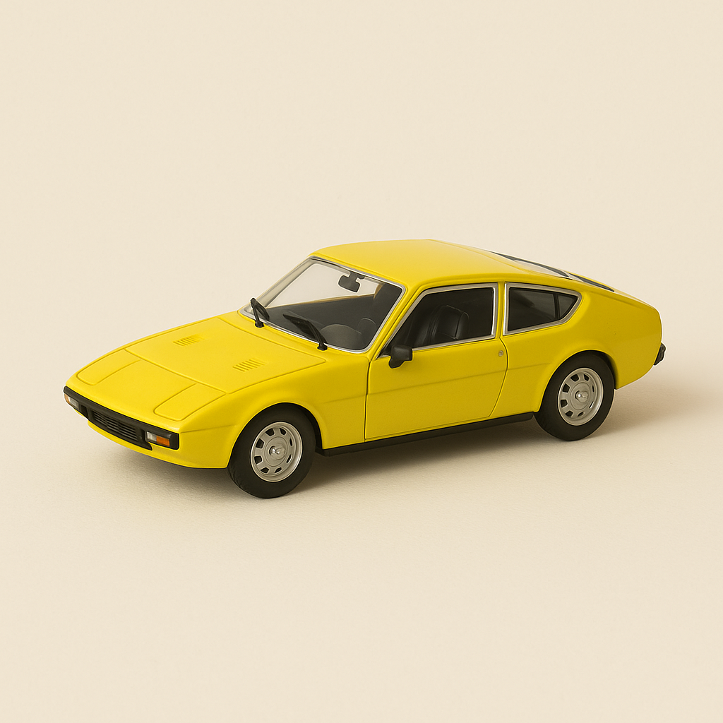 Yellow Matra Simca Bagheera aus 1973