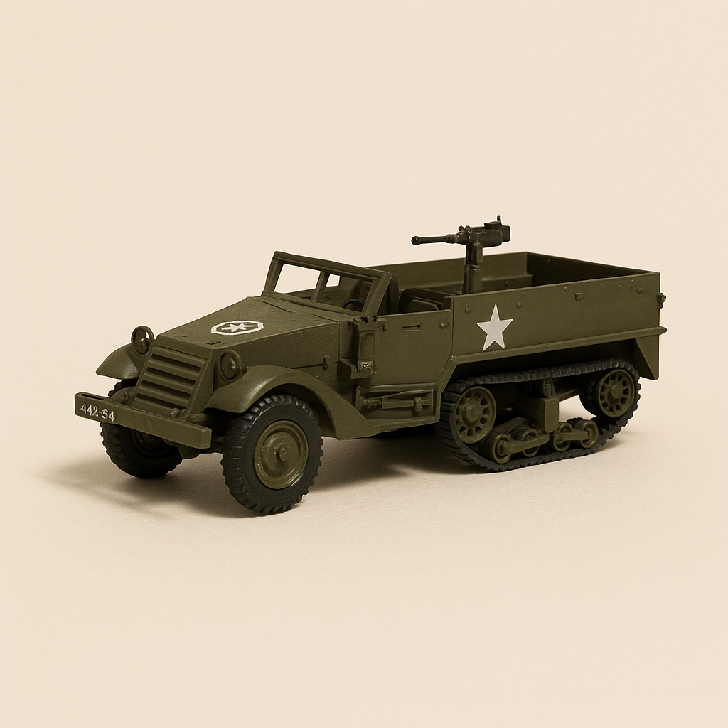 Véhicule militaire Half-Track M3 de la 2ème DB - Solido