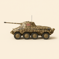 Véhicule militaire char Sd.Kfz. 234/2 Puma 11.SS-Fw.Pz.Gren.Div "Norland" Narva (Estonie) - 1944 - Image haute qualité