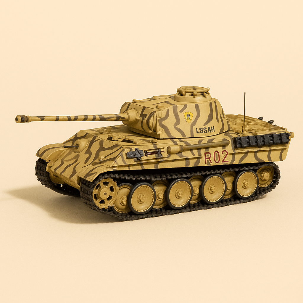 Vehículo militar tanque Pz.Kpfw. V Pantera Ausf. A (Sd.Kfz. 171) 1.SS-Pz.Div "LSSAH" Normandía (Francia) - 1944