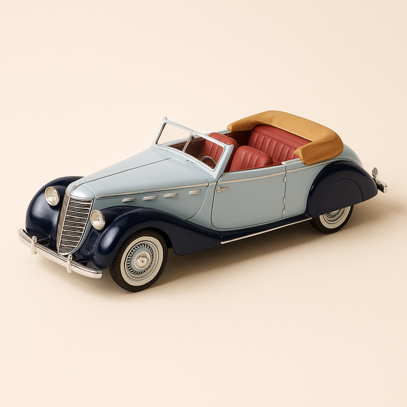 Renault Suprastella bleue et bleue de 1939