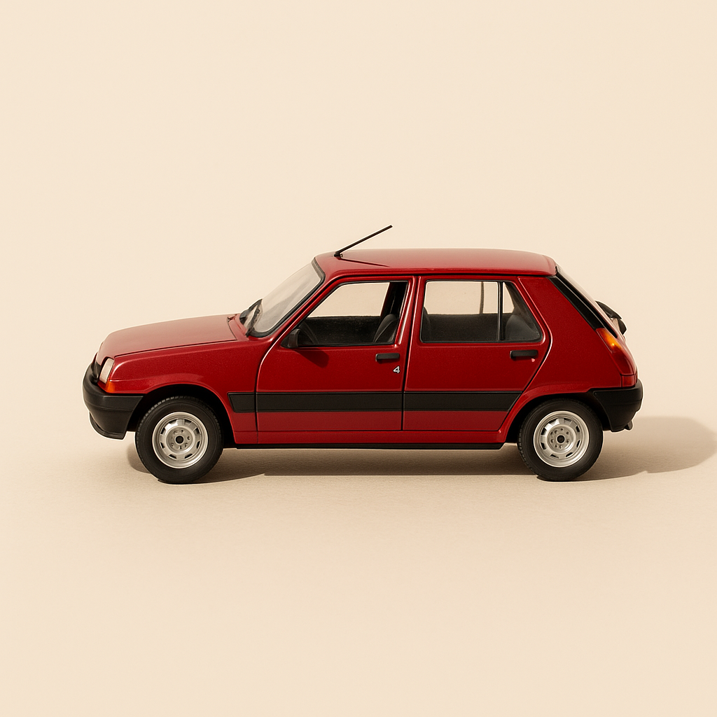 Renault Supercinq GTL Rouge von 1984