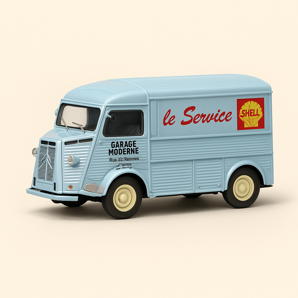 Citroën Type H Sky Blue - De Garage Van (Modern Garage Collectie)