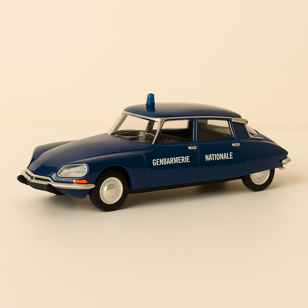Citroën D Super blue Gendarmerie Nationale from 1971
