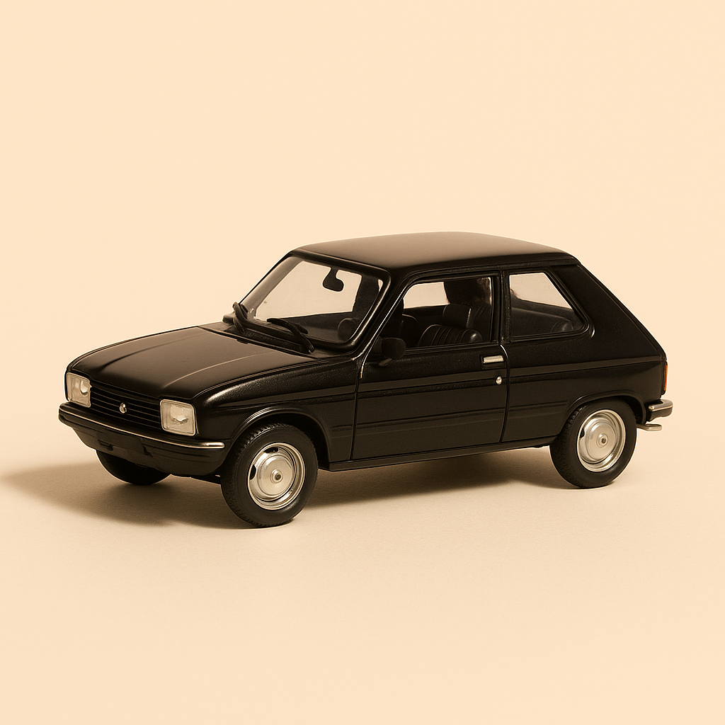 Schwaarze Citroën LNA vun 1981