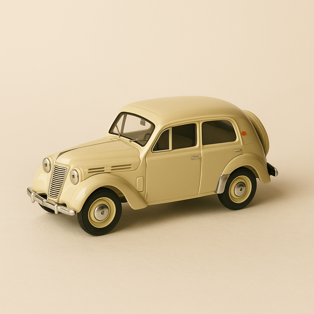 Renault Juvaquatre beige de 1939