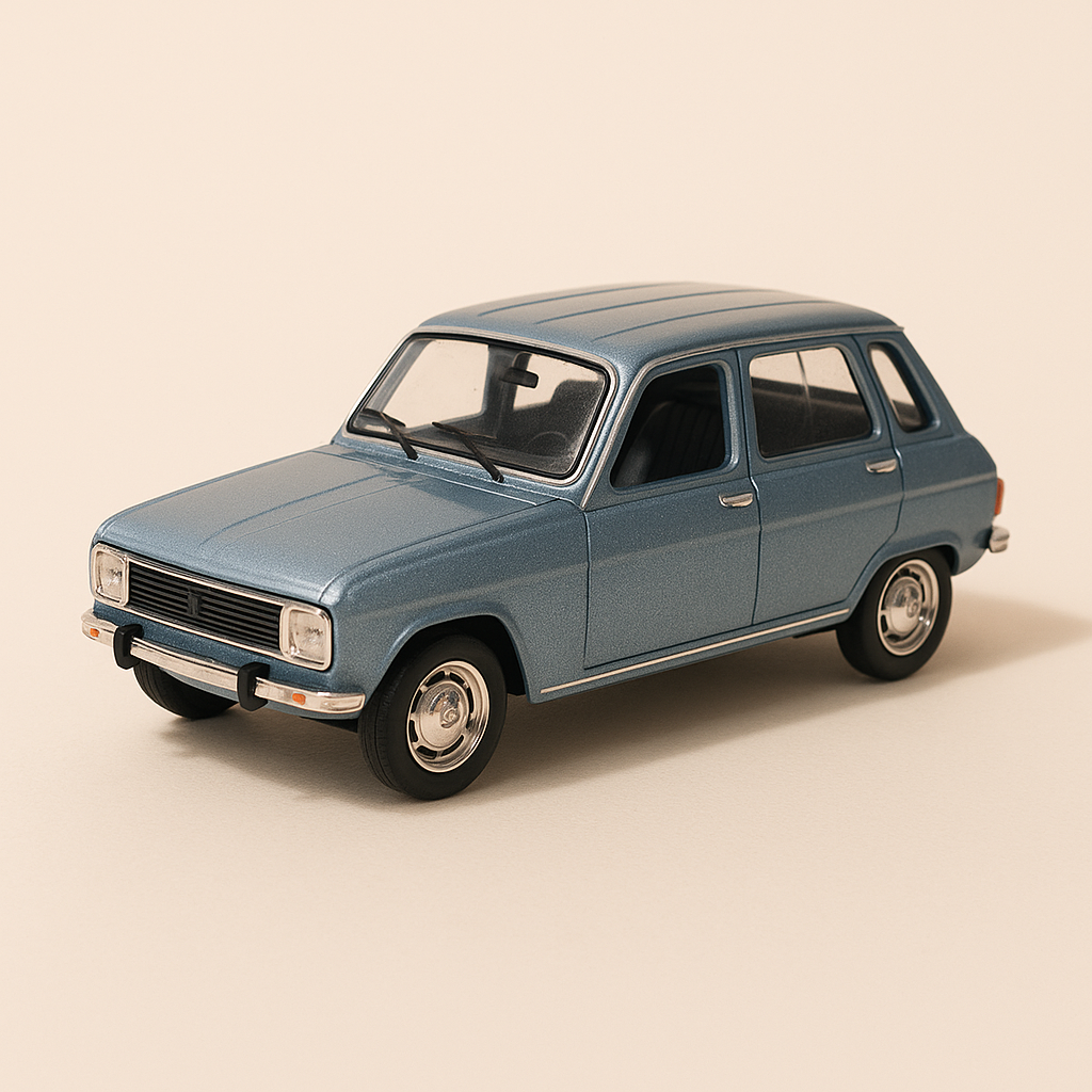 Renault 6 TL blo-gro (rechteckeg Boxset) - Norev