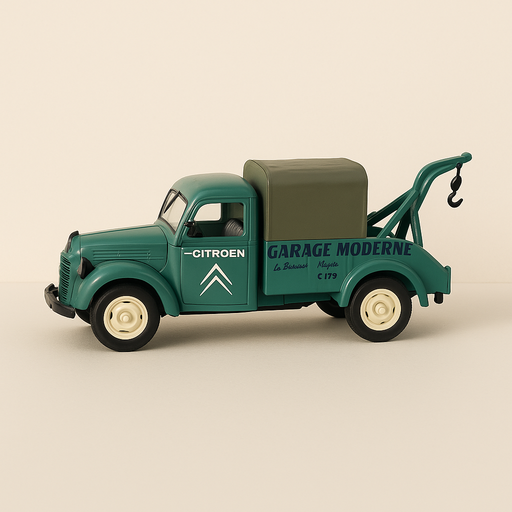 Citroën U23 Groene Sleepwagen (Moderne Garage Collectie) - Hachette