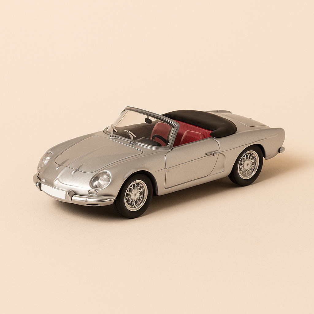 Renault Alpine A108 blanche (coffret boite rectangle) - Norev