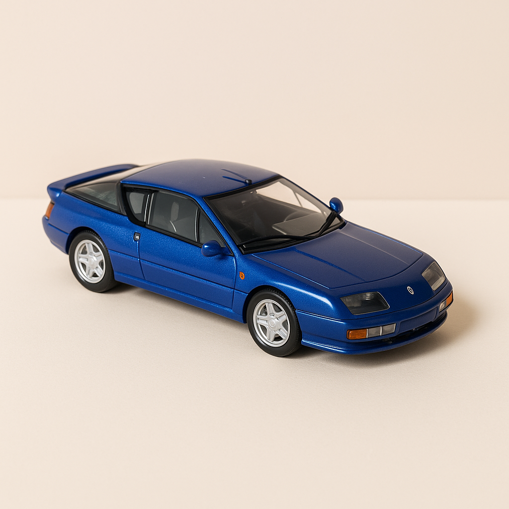 Renault Alpine A610 bleue (coffret boite rectangle) - Norev