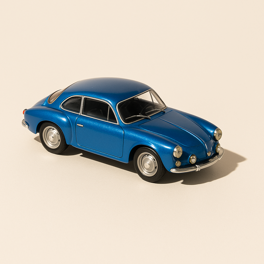 Renault Alpine A106 bleue (coffret boite rectangle) - Norev