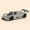 Sauber C9 Mercedes grise numéro 63 - 24 heures du Mans de 1989 - Image haute qualité