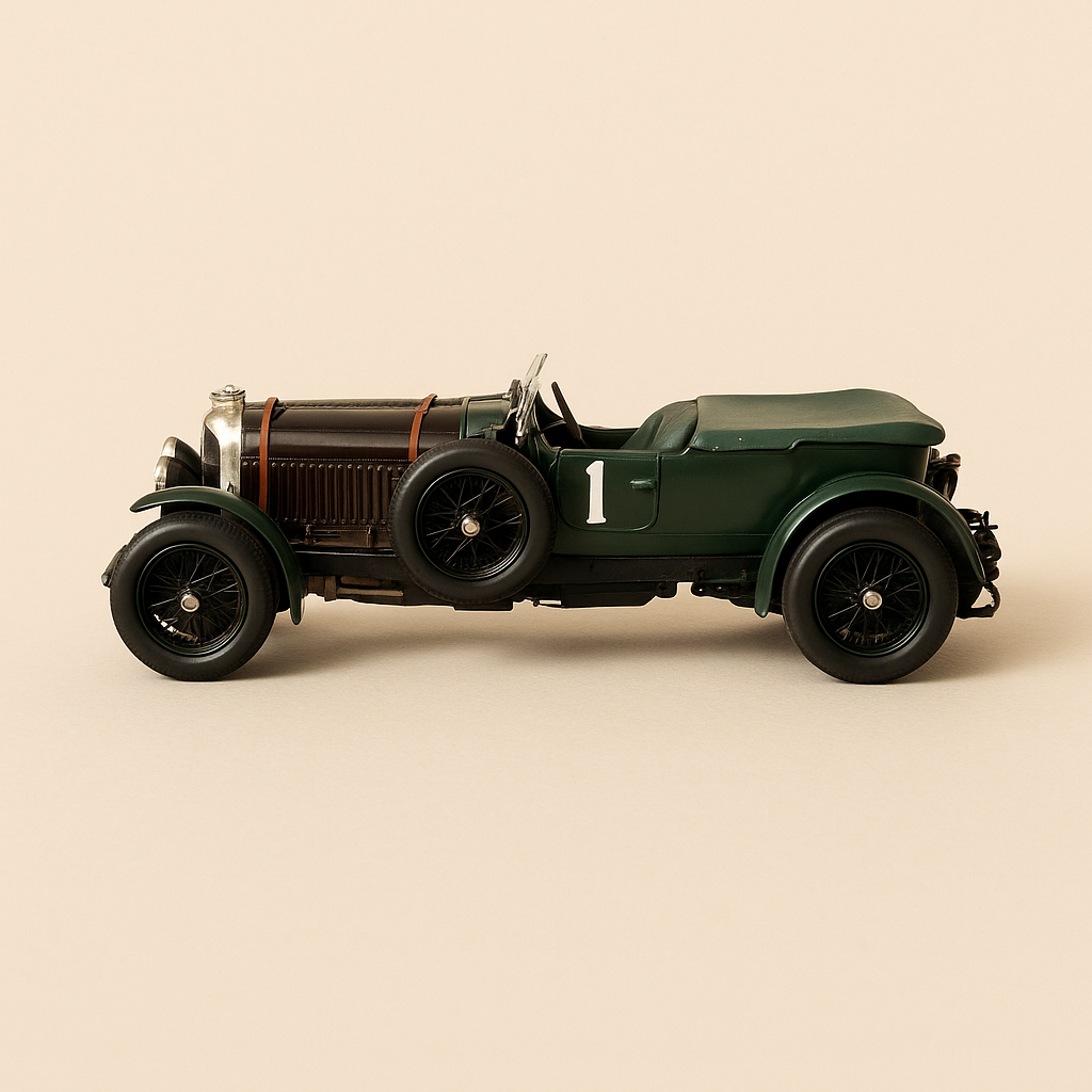 Bentley Speed Six verte numéro 1 - 24 heures du Mans de 1929