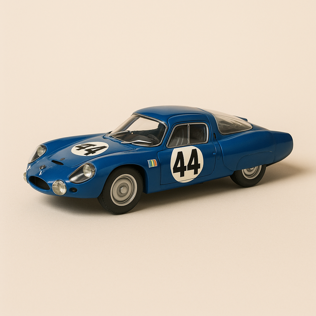 Renault Alpine A210 bleue numéro 44 - 24 heures du Mans de 1966