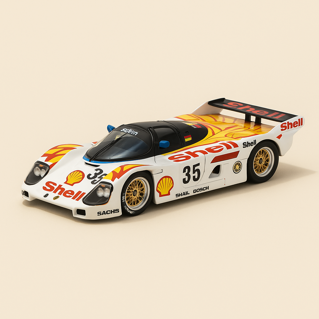 Dauer Porsche 962 LM blanche numéro 35 - 24 heures du Mans de 1994