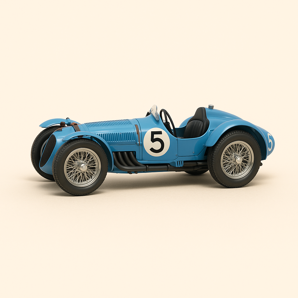 Talbot Lago T26 GS bleue numéro 5 - 24 heures du Mans de 1950