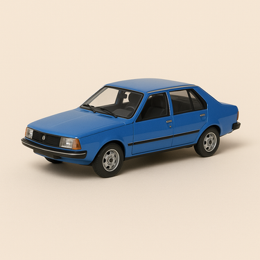 Renault 18 GTS bleue de 1978 coffret boite rectangle - NOREV - Image haute qualité