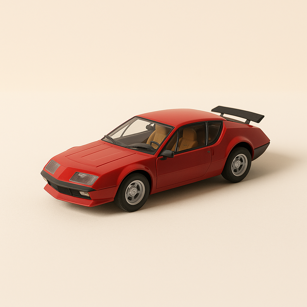 Renault Alpine A310 V6 Pack GT rout am rechteckege Këschtchen - Universal Hobbies