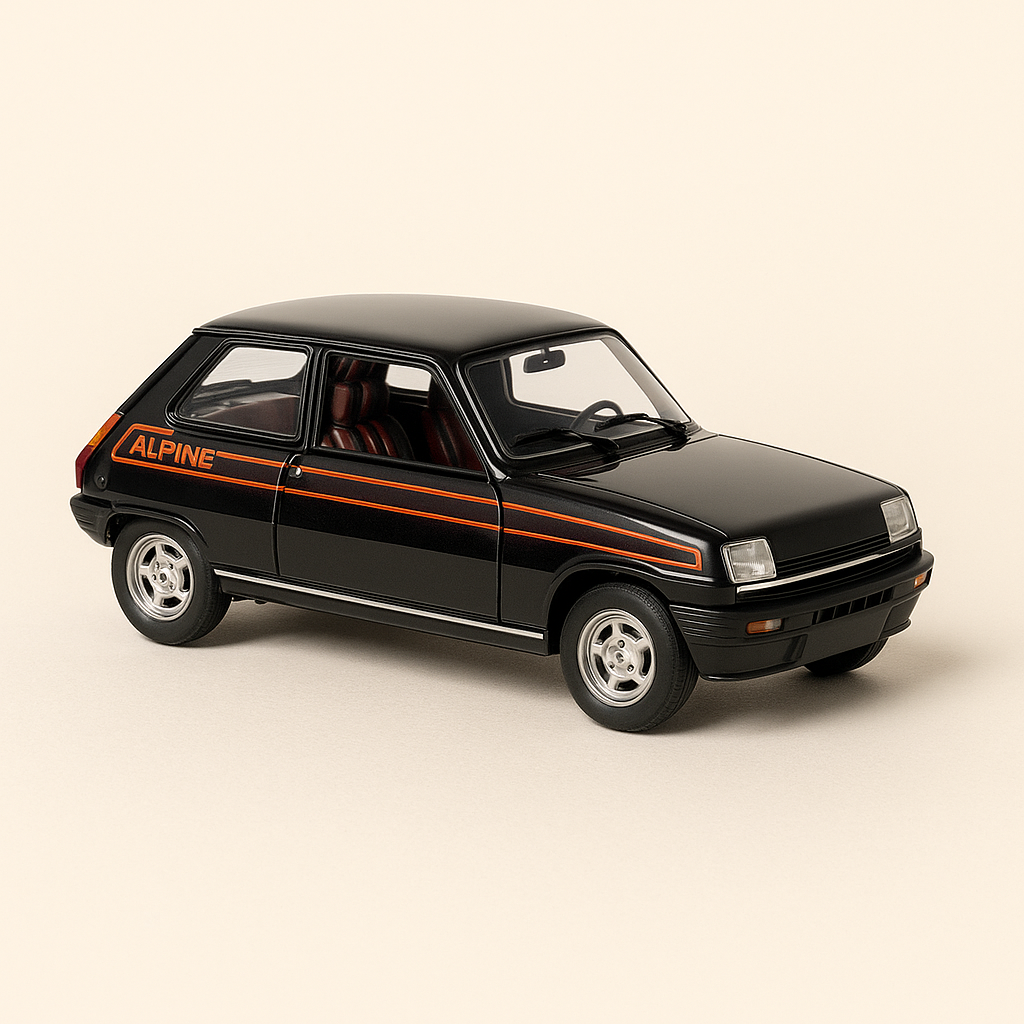 Renault 5 Alpine noire (coffret boite rectangle) - NOREV
