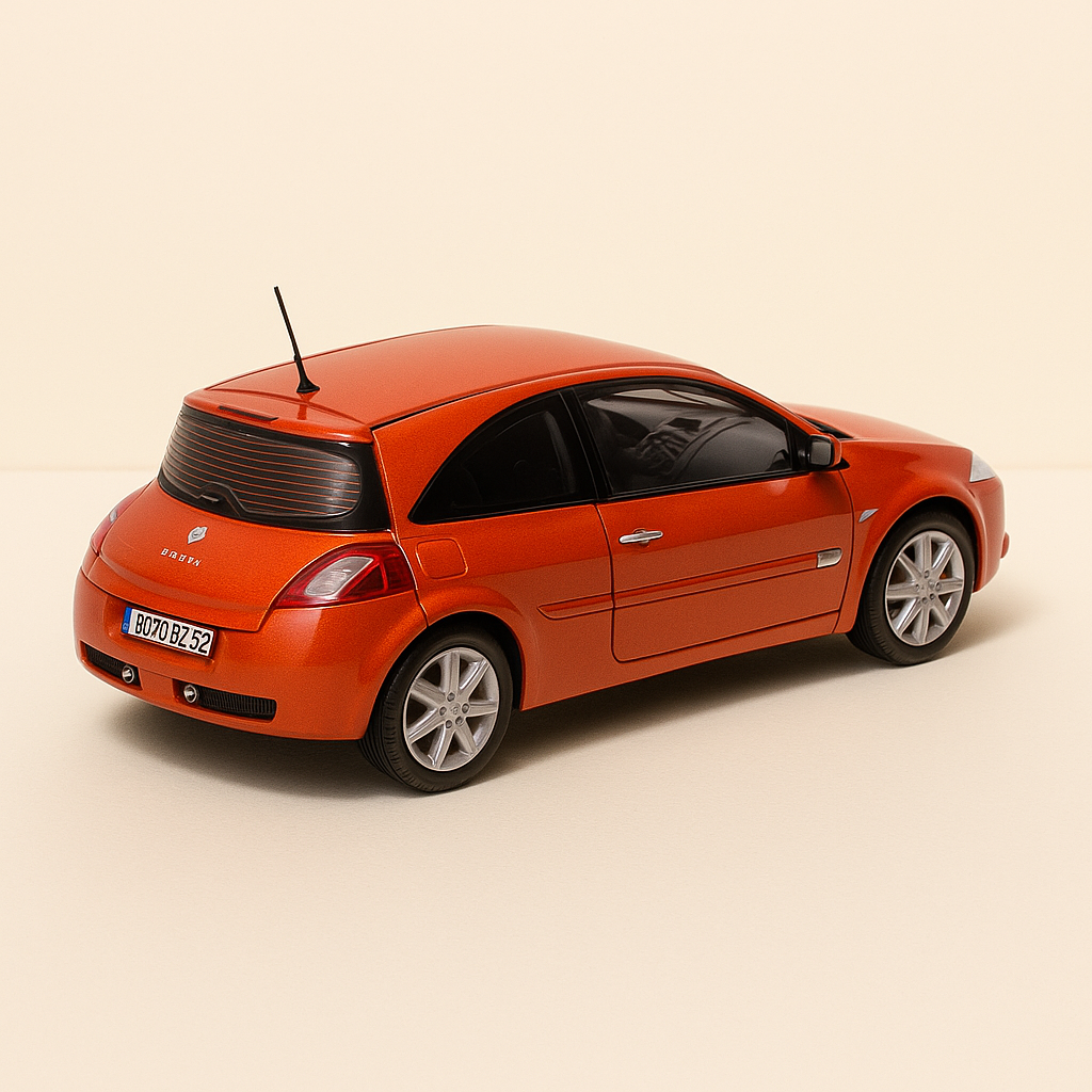 Renault Mégane Sport dunkelrot (Rechteckbox) - Universal Hobbies
