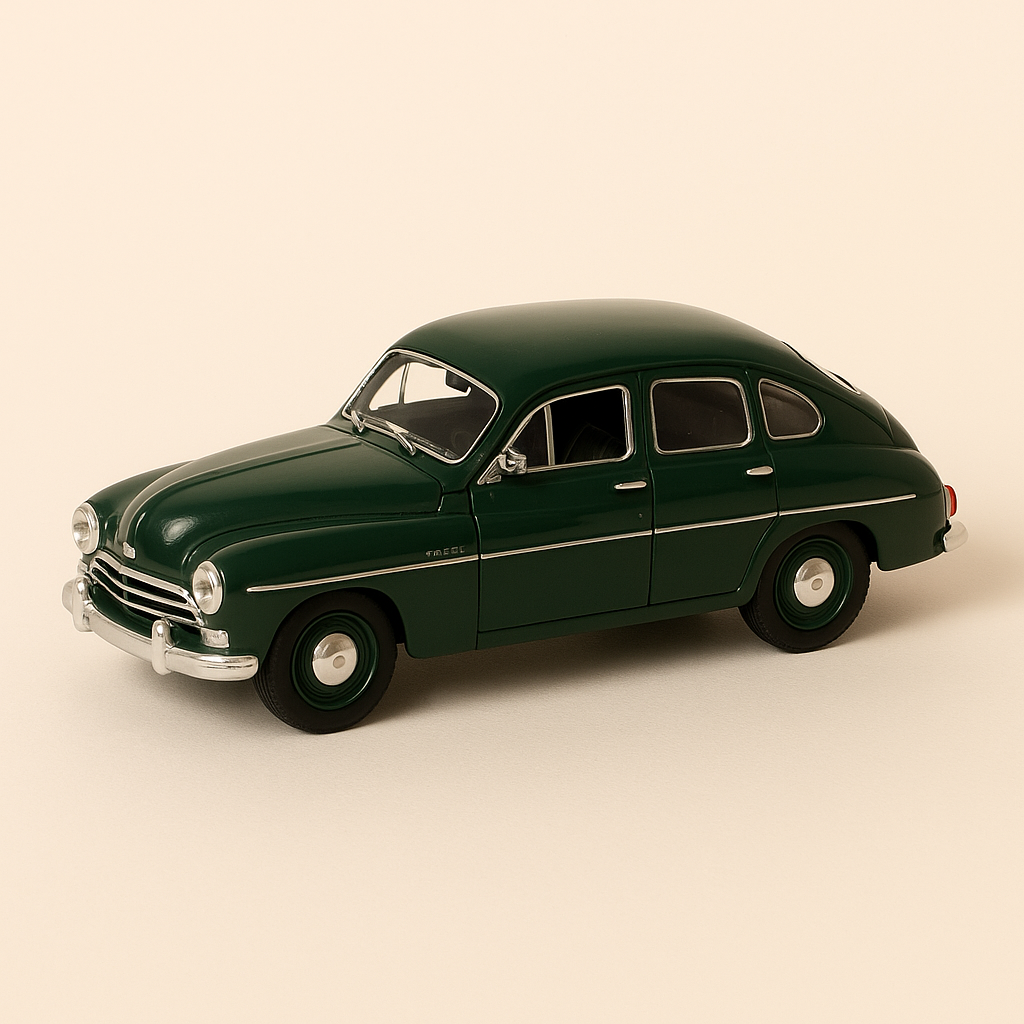 Ford Vedette zielona ciemna z 1950 roku